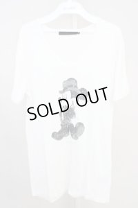 FUGA / DisneyコラボヴィンテージプリントTシャツ 46 ホワイト T-24-08-28-002-FU-sh-YM-ZT