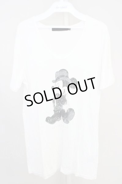画像1: FUGA / DisneyコラボヴィンテージプリントTシャツ 46 ホワイト T-24-08-28-002-FU-sh-YM-ZT (1)