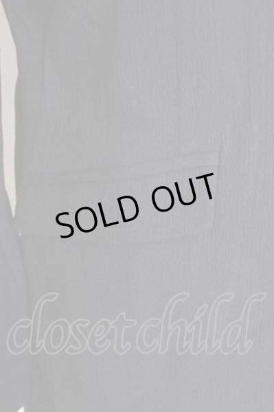 画像5: NO ID. BLACK / 【タグ付き】スタンドカラー5Bジャケット 1 ブラック T-24-09-04-019-NO-sh-YM-ZT015 (5)