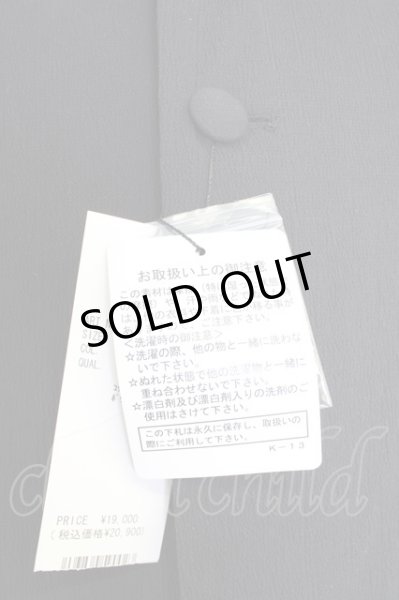 画像7: NO ID. BLACK / 【タグ付き】スタンドカラー5Bジャケット 1 ブラック T-24-09-04-019-NO-sh-YM-ZT015 (7)