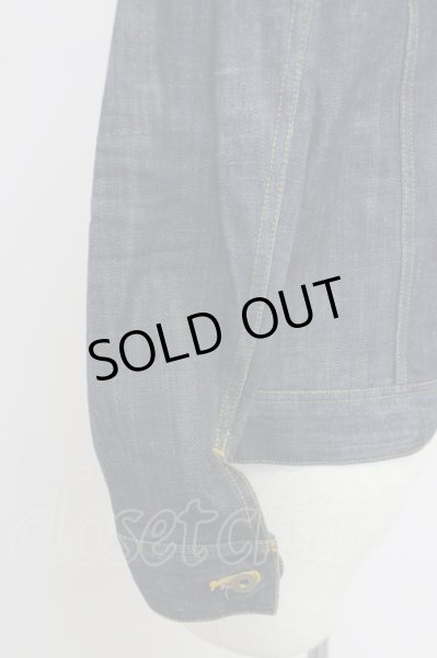 画像3: Moonage Devilment（清春） / ストレッチタックデニムトラッカージャケット 46 インディゴ T-24-09-04-024-MO-ja-YM-ZT014 (3)