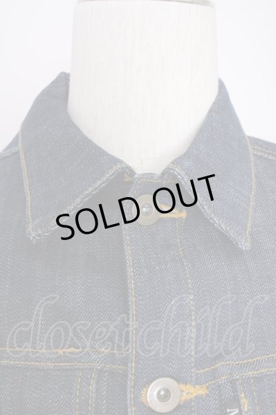 画像4: Moonage Devilment（清春） / ストレッチタックデニムトラッカージャケット 46 インディゴ T-24-09-04-024-MO-ja-YM-ZT014 (4)