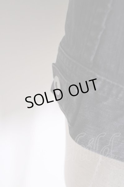 画像7: Moonage Devilment(清春)  / ZIPデニムジャケット 46 ブラック T-24-09-04-025-MO-ja-YM-ZT014 (7)