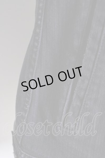 画像8: Moonage Devilment(清春)  / ZIPデニムジャケット 46 ブラック T-24-09-04-025-MO-ja-YM-ZT014 (8)