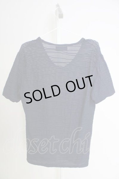 画像2: TORNADO MART / タックボーダーTシャツ M ネイビー T-24-09-04-004-TO-ts-YM-ZT013 (2)