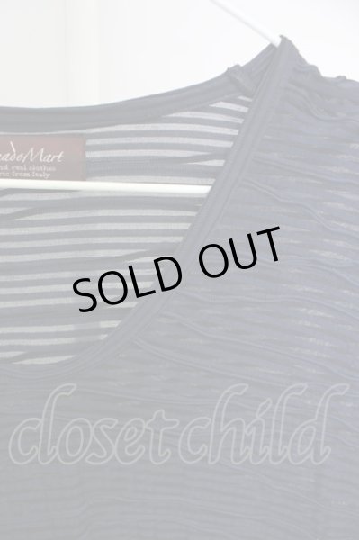 画像3: TORNADO MART / タックボーダーTシャツ M ネイビー T-24-09-04-004-TO-ts-YM-ZT013 (3)