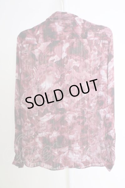 画像2: TORNADO MART / エボメタルシースルーストライプシャツ L ボルドー T-24-09-04-011-TO-sh-YM-ZT013 (2)