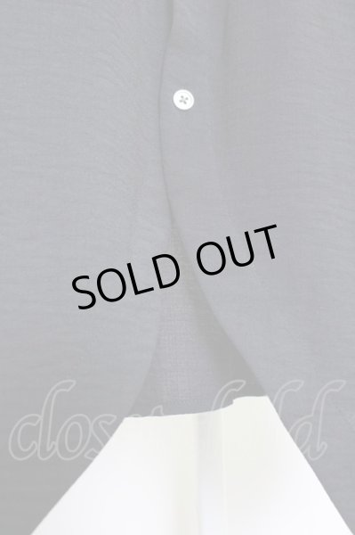 画像5: NO ID. BLACK / ドライタッチストレッチロングシャツ 1 ブラック T-24-09-04-013-NO-sh-YM-ZT (5)