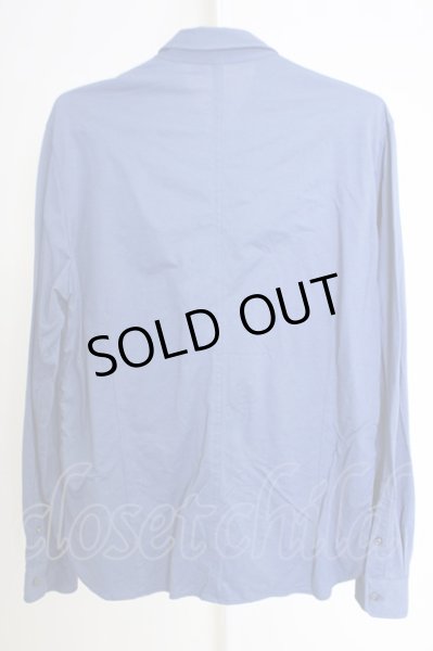 画像2: 5351pour les Hommes / COOL MAXワッシャーシャツ 48 ブルー T-24-09-04-015-53-sh-YM-ZT013 (2)