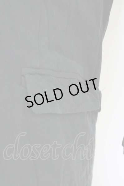 画像5: NO ID. / Cストレッチクレープノッチドラペル2B七部袖 1 ブラック T-24-09-04-016-NO-ja-YM-ZT015 (5)