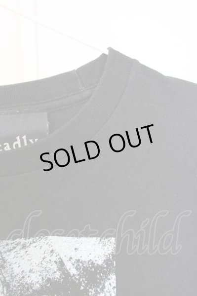 画像3: Deadly Claris / This Way to Self Tシャツ  ブラック T-24-09-11-017-De-ts-YM-ZT073 (3)