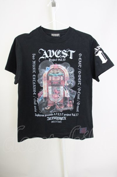 画像1: Zephyren / A.V.E.S.T project vol.17 S/S TEE - 圜(エン) - S ブラック T-24-09-11-018-Ze-ts-YM-ZT073 (1)