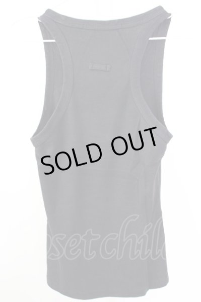 画像2: NO ID. / フライスタンクトップ 1 ブラック T-24-09-11-003-NO-to-YM-ZT (2)