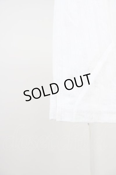 画像5: TORNADO MART / 銀糸フラワージャガードポロシャツ  ホワイト T-24-09-11-021-TO-ts-YM-ZT073 (5)