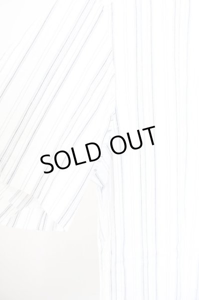 画像4: TORNADO MART / グリッターストライプ半袖シャツ M ホワイト T-24-09-11-025-TO-sh-YM-ZT075 (4)