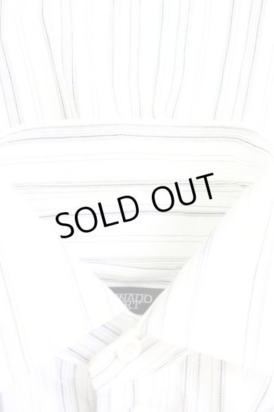 画像6: TORNADO MART / グリッターストライプ半袖シャツ M ホワイト T-24-09-11-025-TO-sh-YM-ZT075 (6)