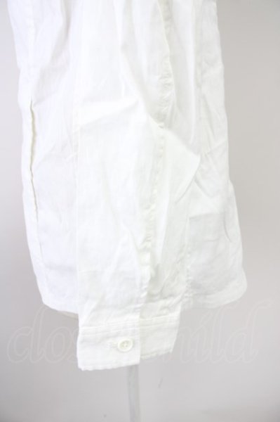 画像3: TORNADO MART / レースアップ麻シャツパーカー L ホワイト T-24-09-11-030-TO-to-YM-ZT075 (3)