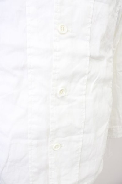 画像5: TORNADO MART / レースアップ麻シャツパーカー L ホワイト T-24-09-11-030-TO-to-YM-ZT075 (5)