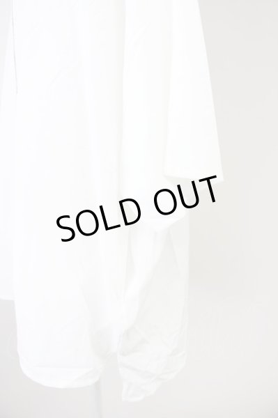 画像3: NO ID. BLACK / ストレッチフードドルマンBIG-ZIP SH ジャケット ONE ホワイト T-24-09-11-031-NO-sh-YM-ZT (3)