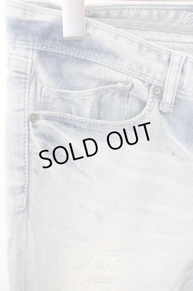 画像4: GOSTAR DE FUGA / リメイククロップドデニムパンツ 46 ライトブルー T-24-09-11-033-GO-pa-YM-ZT075 (4)