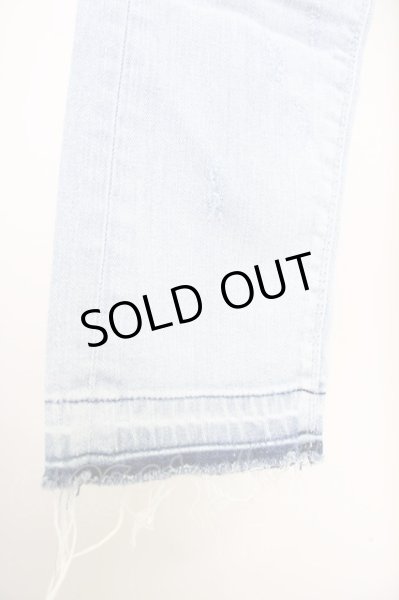 画像6: GOSTAR DE FUGA / リメイククロップドデニムパンツ 46 ライトブルー T-24-09-11-033-GO-pa-YM-ZT075 (6)