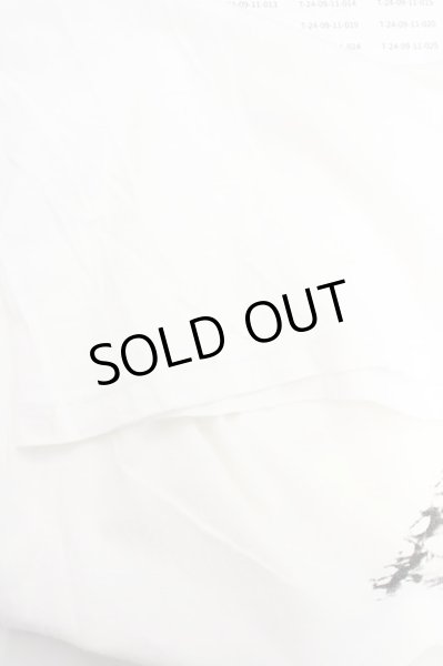 画像7: TORNADO MART / バタフライプリントVネックTシャツ M ホワイト T-24-09-11-004-TO-ts-YM-ZT (7)