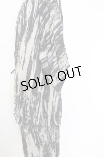 画像3: SEANA / ムラ染め甚平 F ブラック T-24-09-11-037-SE-to-YM-ZT064 (3)