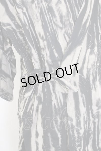 画像5: SEANA / ムラ染め甚平 F ブラック T-24-09-11-037-SE-to-YM-ZT064 (5)