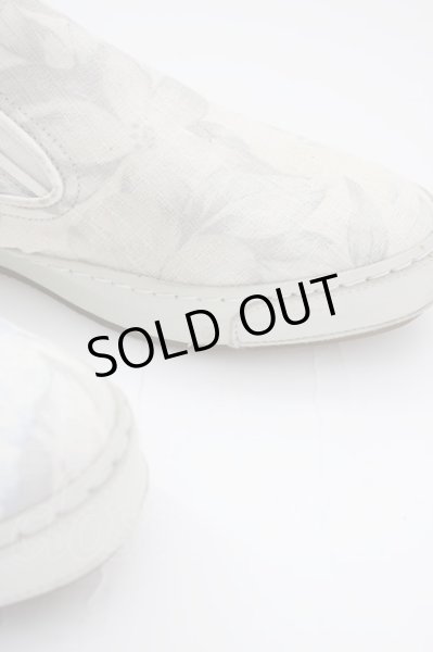 画像5: GOSTAR DE FUGA / 花柄スリッポンシューズ 42 ホワイト T-24-09-11-038-GO-sho-YM-ZT (5)