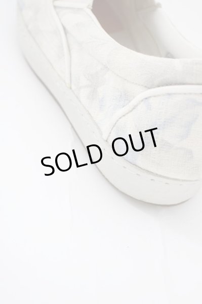 画像7: GOSTAR DE FUGA / 花柄スリッポンシューズ 42 ホワイト T-24-09-11-038-GO-sho-YM-ZT (7)