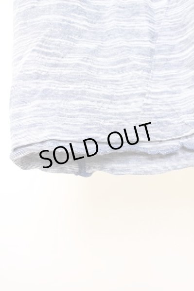 画像6: Zero by TORNADO MART / タックボーダーUネックTシャツ M ブルー T-24-09-11-014-Ze-ts-YM-ZT061 (6)