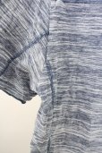 画像7: 【WINTERセール】Zero by TORNADO MART / タックボーダーUネックTシャツ M ブルー T-24-09-11-014-Ze-ts-YM-ZT061