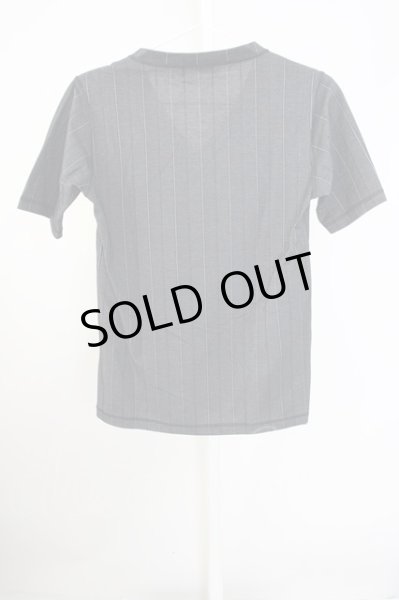 画像2: TORNADO MART / ストライプVネックTシャツ  グレー T-24-09-11-016-TO-ts-YM-ZT073 (2)