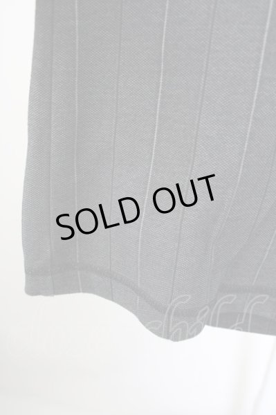 画像4: TORNADO MART / ストライプVネックTシャツ  グレー T-24-09-11-016-TO-ts-YM-ZT073 (4)