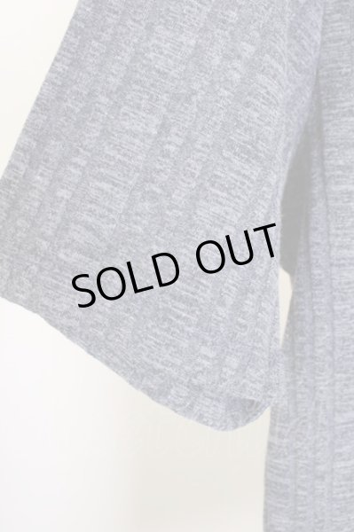 画像5: BUFFALO BOBS / リブVネックTシャツ 2 グレー T-24-09-13-020-BU-ts-YM-ZT165 (5)