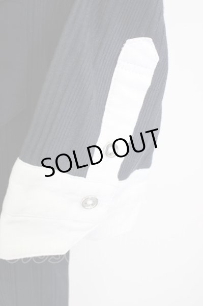 画像3: BUFFALO BOBS / Fairyフェイクレイヤード半袖シャツ 2 ブラック T-24-09-13-024-BU-sh-YM-ZT165 (3)