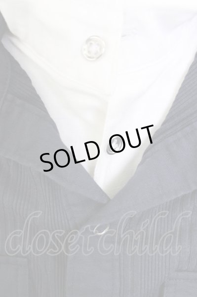 画像5: BUFFALO BOBS / Fairyフェイクレイヤード半袖シャツ 2 ブラック T-24-09-13-024-BU-sh-YM-ZT165 (5)