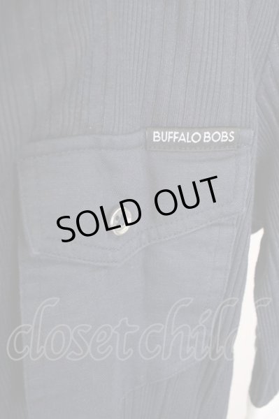 画像6: BUFFALO BOBS / Fairyフェイクレイヤード半袖シャツ 2 ブラック T-24-09-13-024-BU-sh-YM-ZT165 (6)