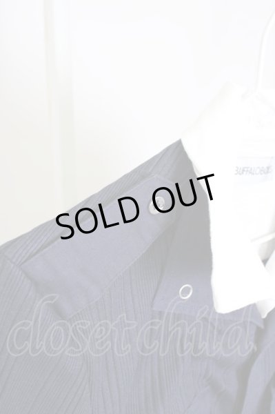 画像8: BUFFALO BOBS / Fairyフェイクレイヤード半袖シャツ 2 ブラック T-24-09-13-024-BU-sh-YM-ZT165 (8)