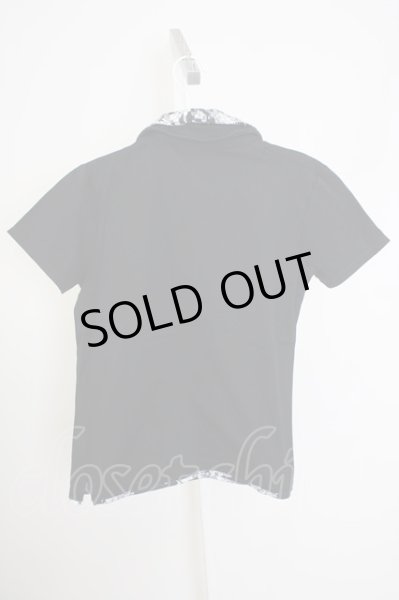 画像2: FUGA / Victory フェイクレイヤードポロ 46 ブラック T-24-09-13-025-FU-ts-YM-ZT165 (2)