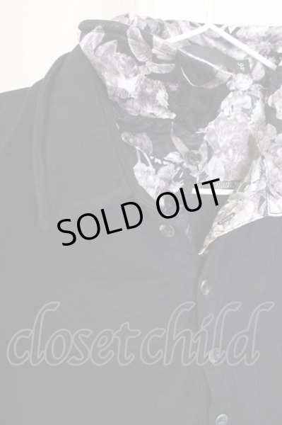 画像4: FUGA / Victory フェイクレイヤードポロ 46 ブラック T-24-09-13-025-FU-ts-YM-ZT165 (4)