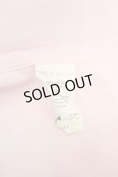 画像7: GOSTAR DE FUGA / WaterColor 綿麻オックスシャツ 44 ピンク T-24-09-13-026-GO-sh-YM-ZT165 (7)