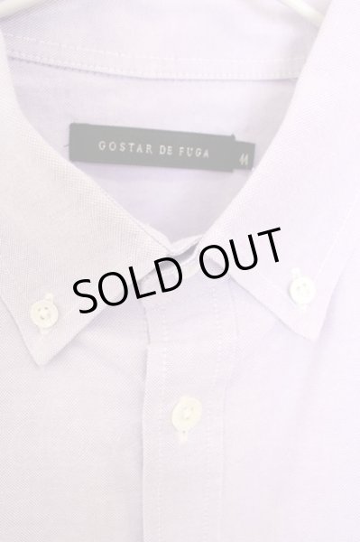 画像3: GOSTAR DE FUGA / WaterColor 綿麻オックスシャツ 44 パープル T-24-09-13-027-GO-sh-YM-ZT165 (3)