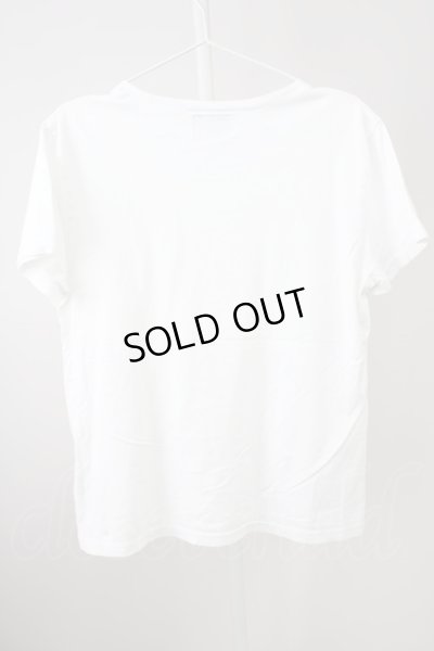 画像2: glamb / パッチワークポイントパッチTシャツ 1 ホワイト T-24-09-13-004-gl-ts-YM-ZT190