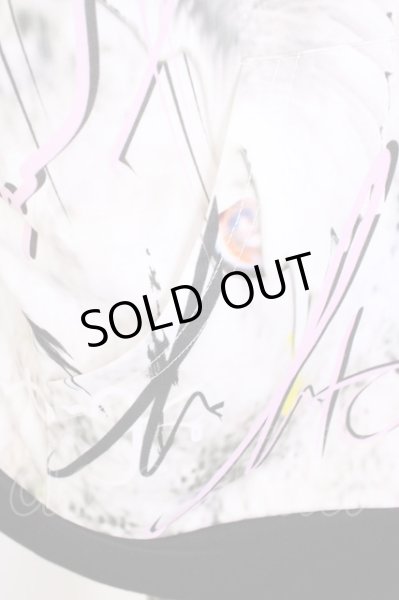 画像6: KMK(KINGLY MASK) / 切り替えBIG　半袖パーカー  ホワイト T-24-09-13-030-KM-to-YM-ZT (6)