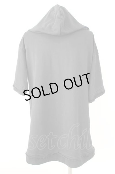 画像2: NO ID. / 裏毛レイヤードアノラックパーカー ONE ブラック T-24-09-13-033-NO-to-YM-ZT166 (2)