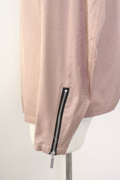 画像3: NO ID. BLACK / アシンメトリーノーカラーライダース 1 ベージュ T-24-09-13-034-NO-sh-YM-ZT166 (3)