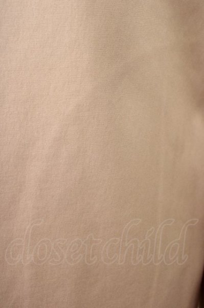 画像5: NO ID. BLACK / アシンメトリーノーカラーライダース 1 ベージュ T-24-09-13-034-NO-sh-YM-ZT166 (5)