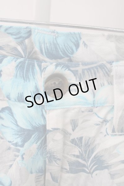 画像3: GOSTAR DE FUGA / トロピカルプリントショートパンツ 44 ブルー T-24-09-13-037-GO-pa-YM-ZT166 (3)