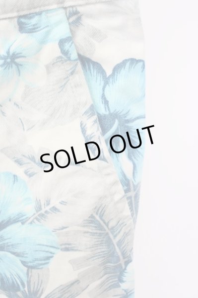 画像4: GOSTAR DE FUGA / トロピカルプリントショートパンツ 44 ブルー T-24-09-13-037-GO-pa-YM-ZT166 (4)